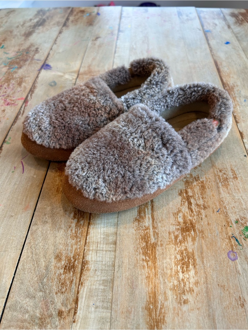 Kids Acorn Slipper, Size 1-2